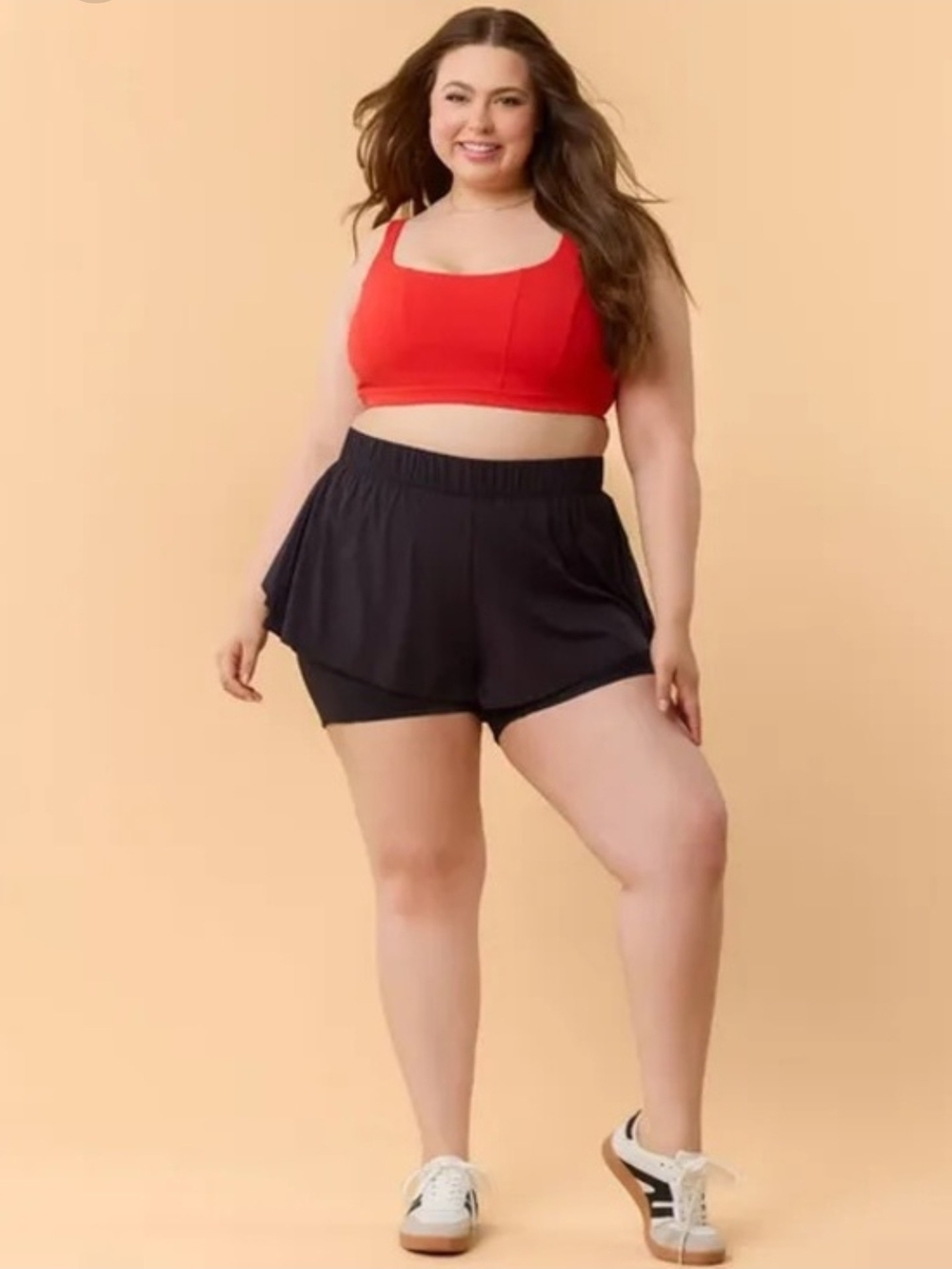 Blogilates Woven Ruffle Shorts